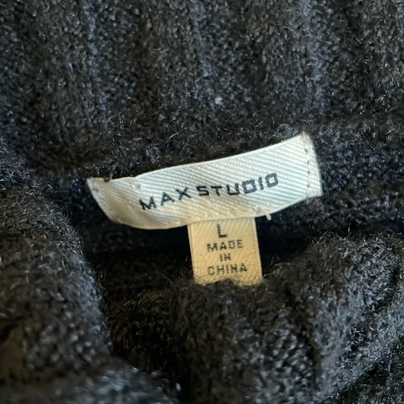 Max Studio Flouncy Soft Dolman Sleeve Sweater - Picture 6 of 11